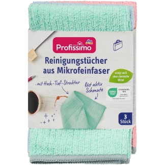 Profissimo Reinigingsdoekjes uit Microfijnvezel 3 Stuks