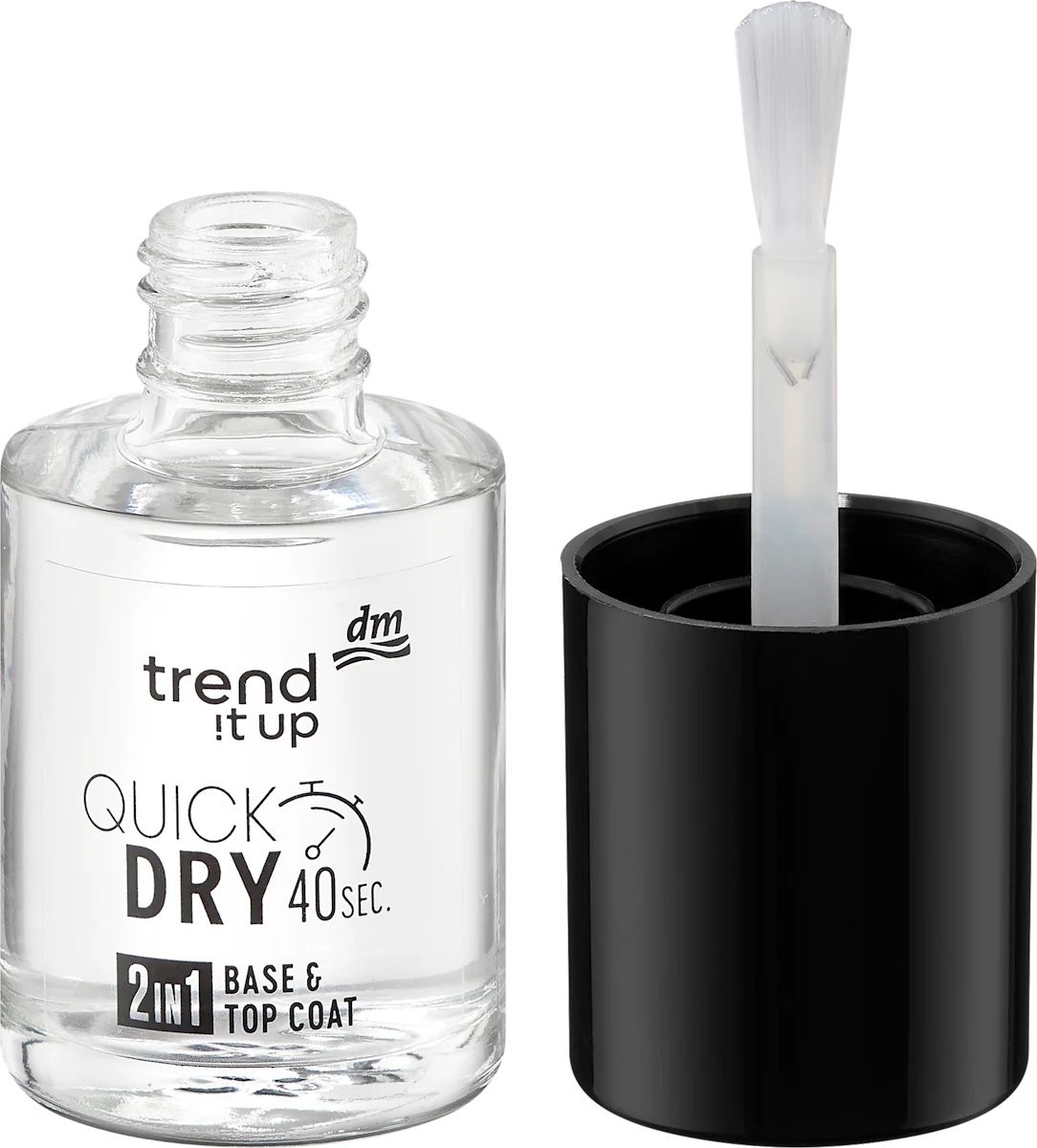 Trend It Up Base & Top Coat 2‑in‑1 Quick Dry 10,5 ml