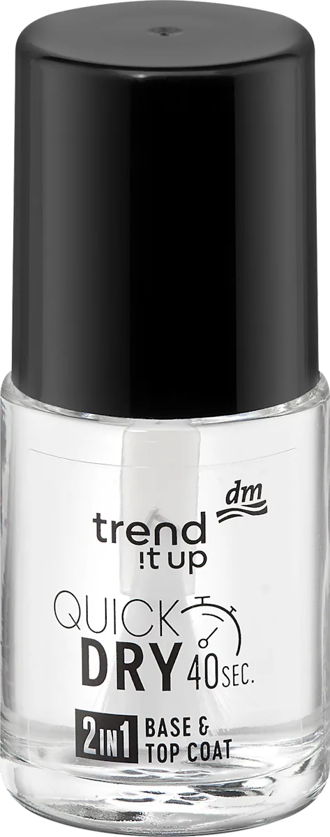Trend It Up Base & Top Coat 2‑in‑1 Quick Dry 10,5 ml - Afbeelding 2