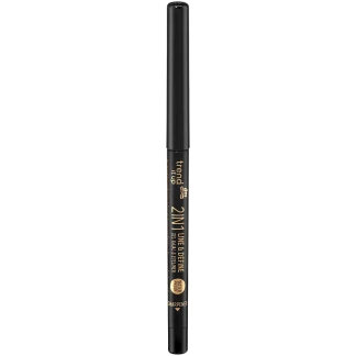 Trend It Up Gel Kajal & Eyeliner 2‑in‑1 Line & Define Waterproof 010 Zwart