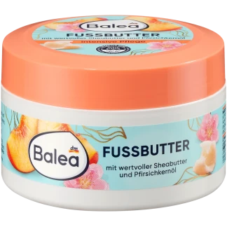Balea Voetboter Met Sheaboter En Perzikpitolie 150 ml