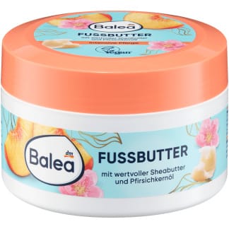Balea Voetboter Met Sheaboter En Perzikpitolie 150 ml
