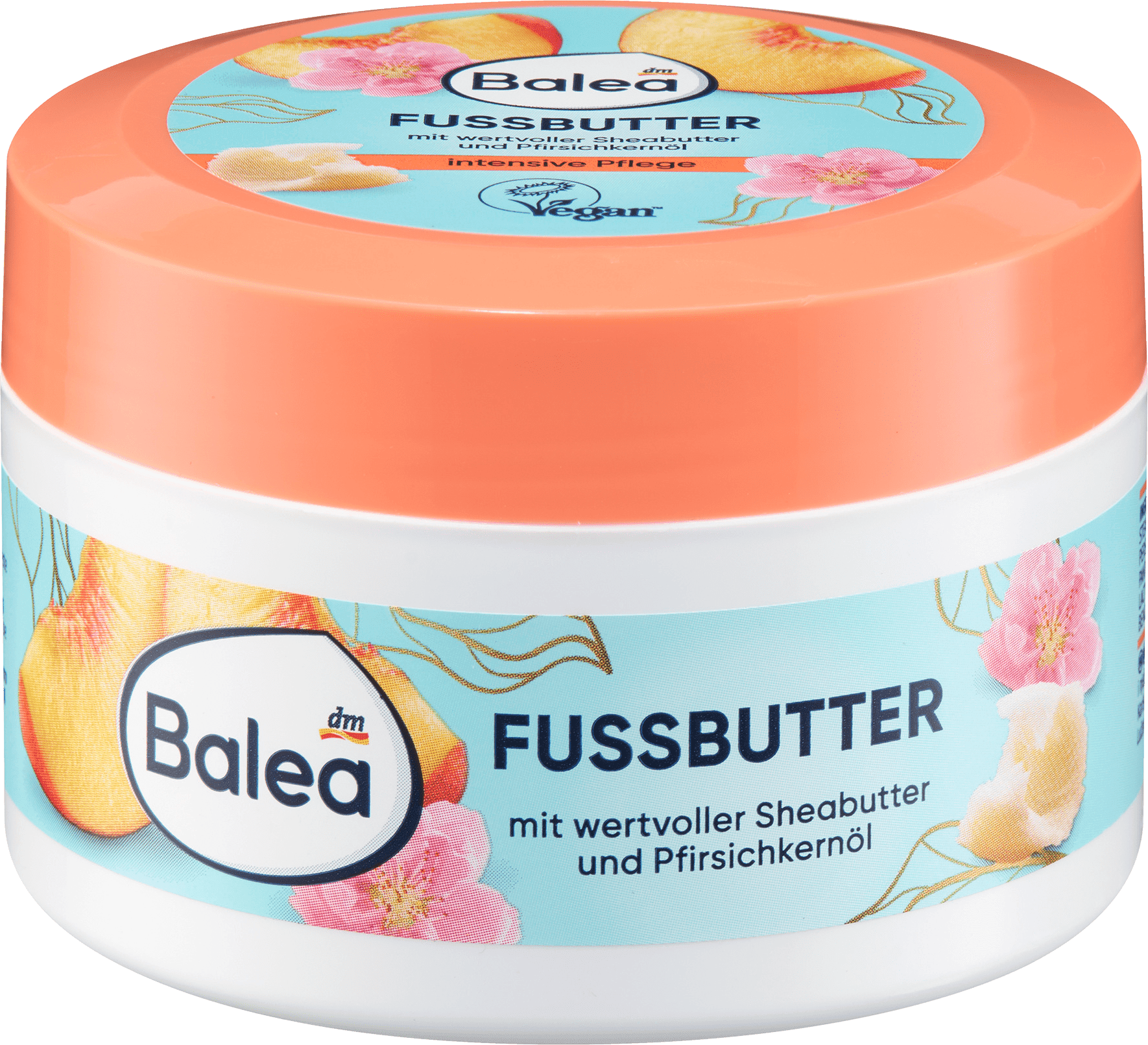 Balea Voetboter Met Sheaboter En Perzikpitolie 150 ml