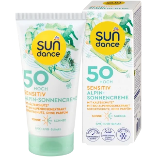 SUNDANCE Zonnecrème Alpin Sensitiv Met Koudebescherming SPF 50 50 ml