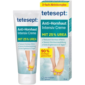 tetesept Voetcrème Anti-Eelt Met 25% Ureum 75 ml