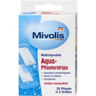 Mivolis Aqua Pleisterstrips 20 Stuks
