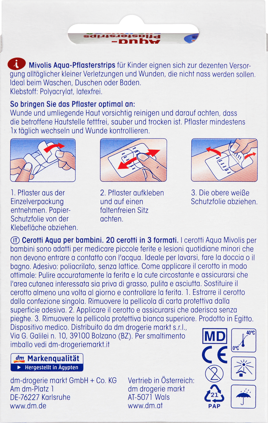 Mivolis Aqua Pleisterstrips Voor Kinderen - Afbeelding 2