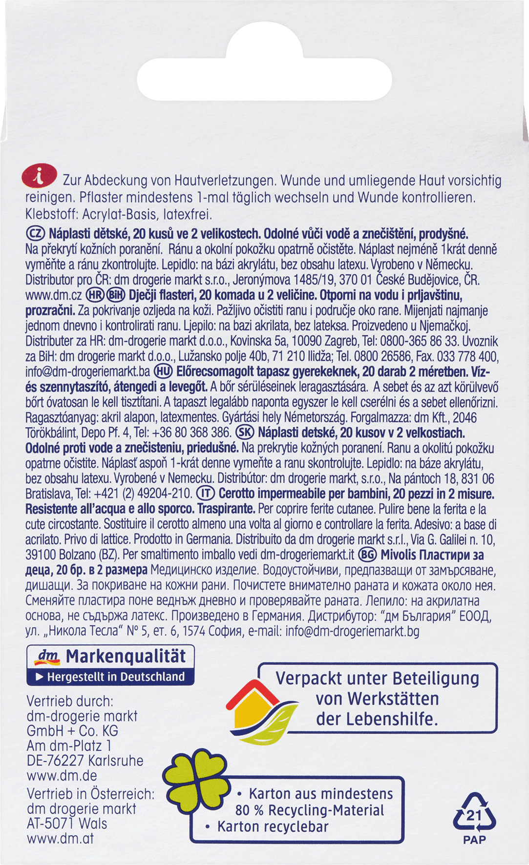 Mivolis Pleisterstrips Voor Kinderen - Afbeelding 2