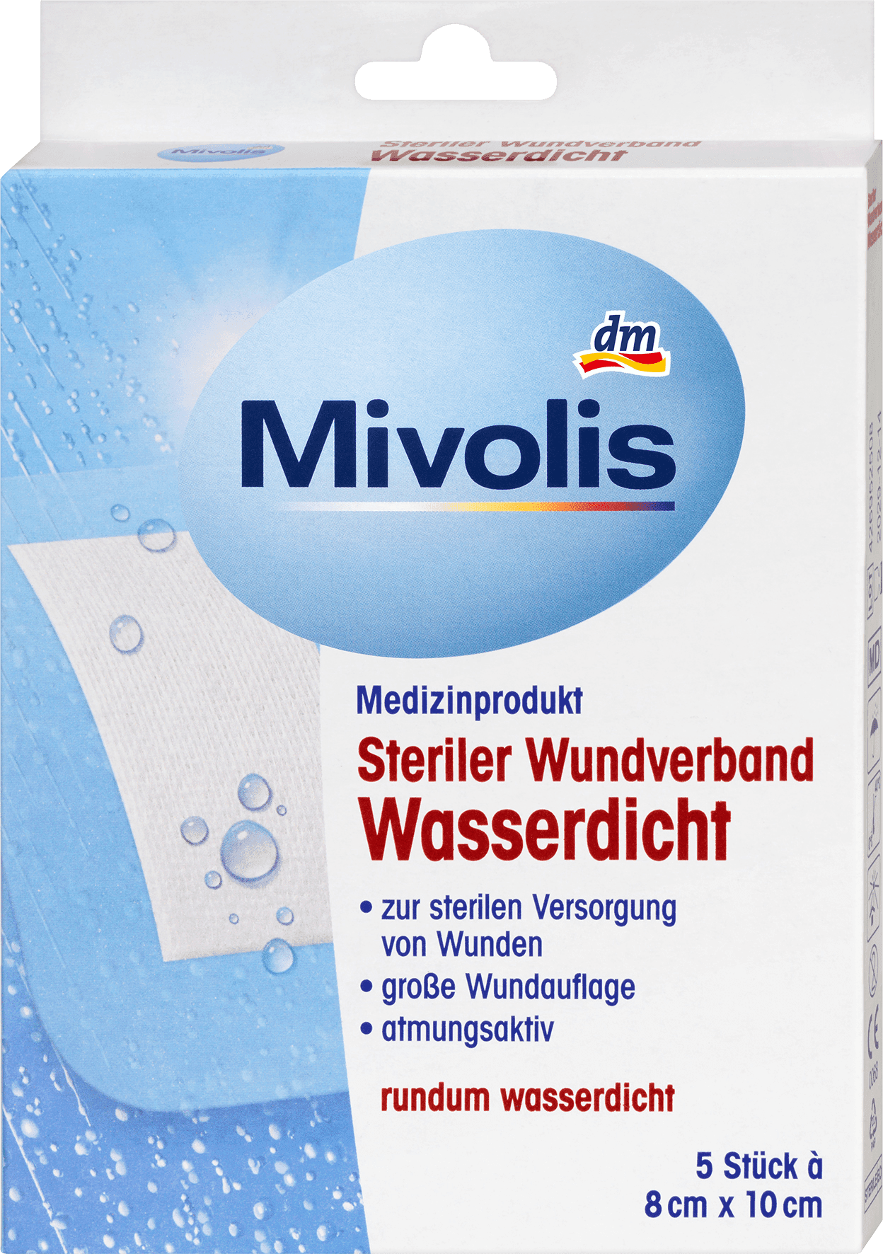 Mivolis Steriel Waterdicht Wondverband