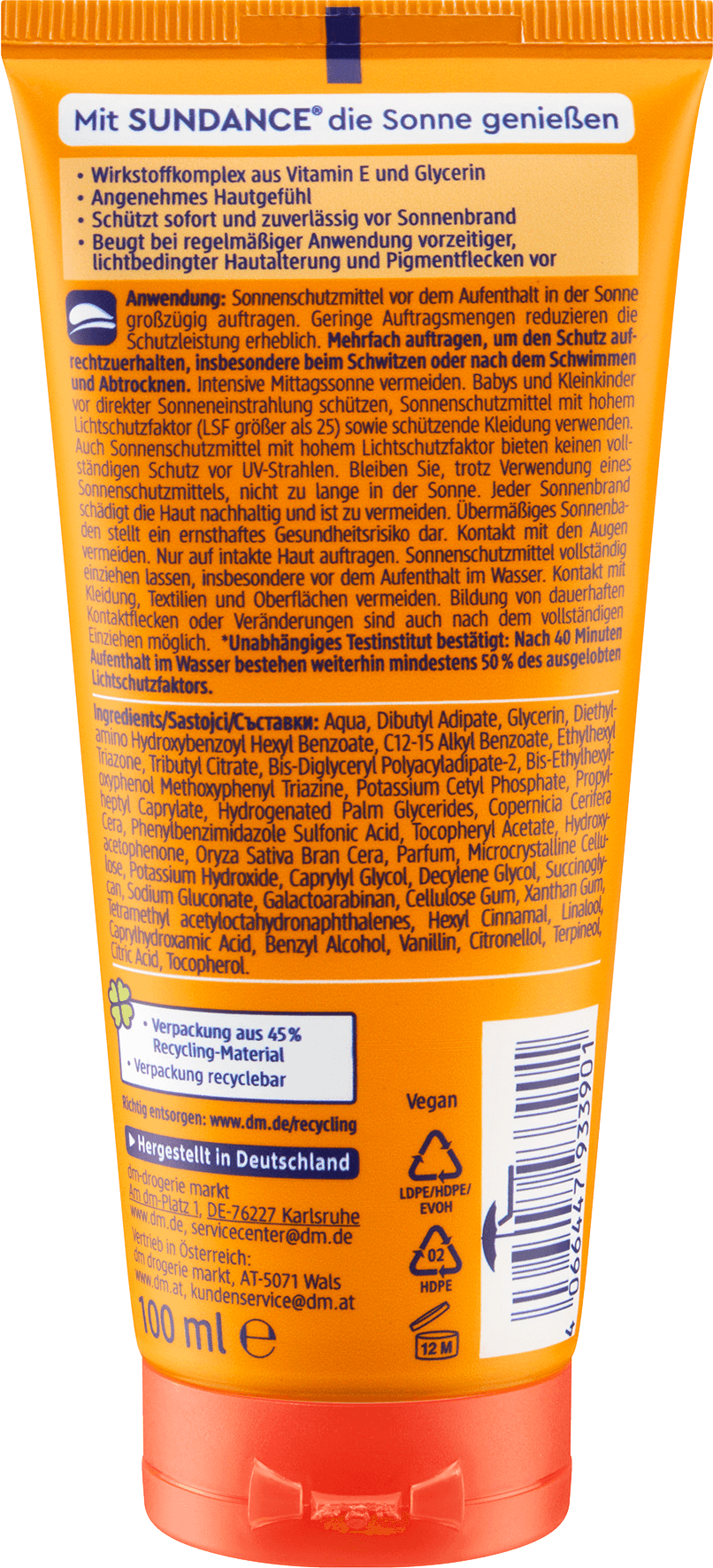 SUNDANCE Zonnecrème Hello Brazil SPF 50 - Afbeelding 2