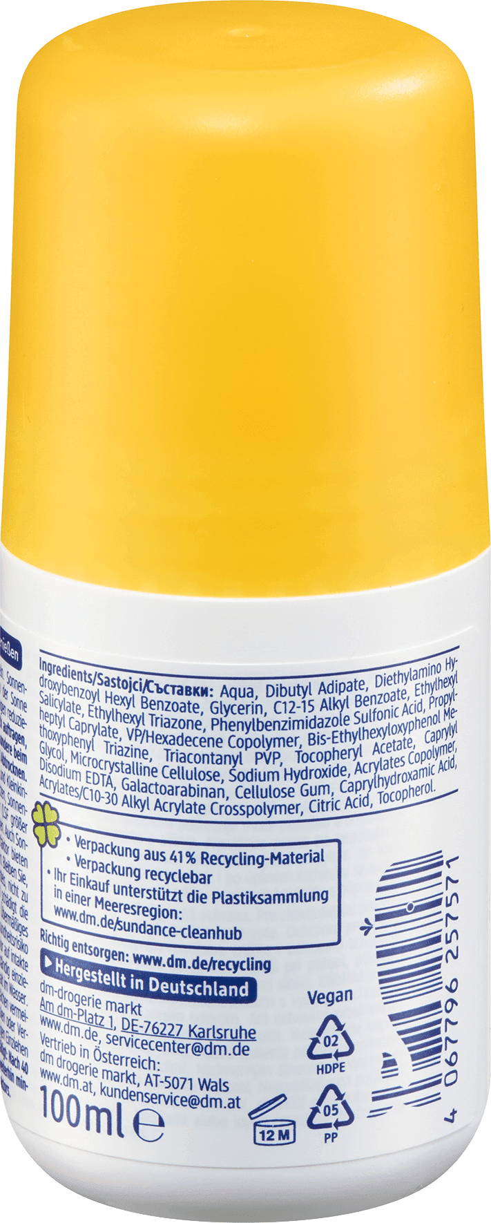 SUNDANCE Sonnenroller Kids Med Ultra Sensitive SPF 50 - Afbeelding 5