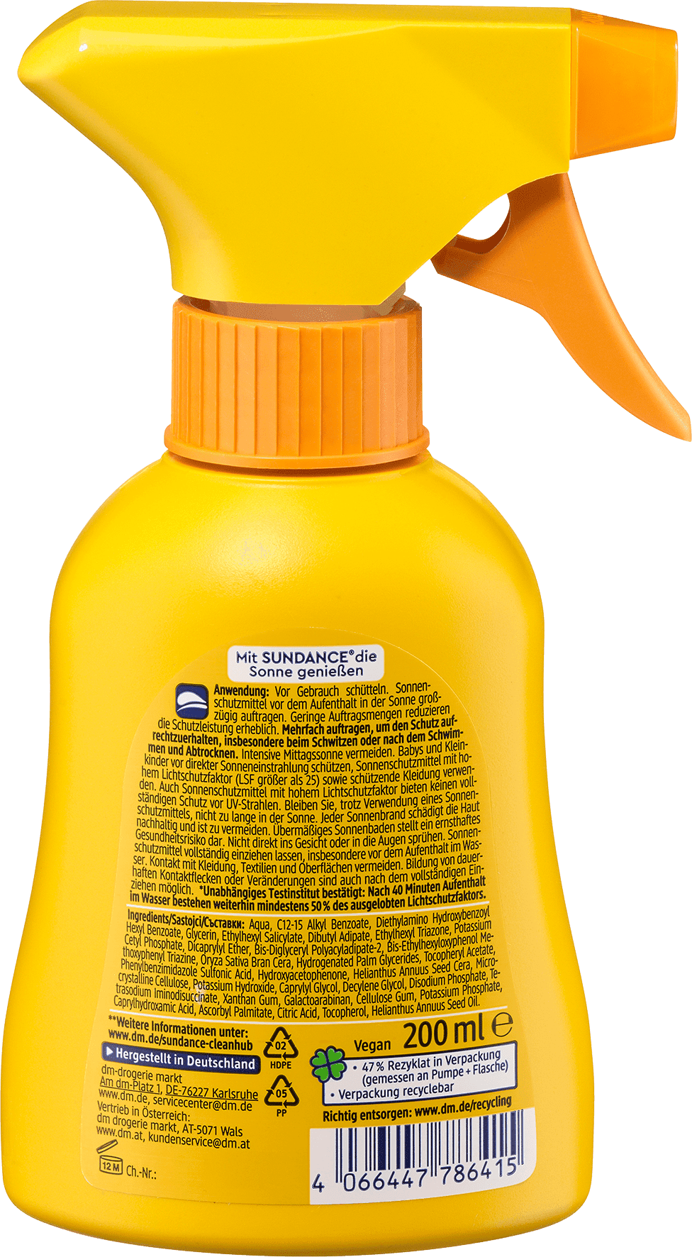 SUNDANCE Zonnespray Kinderen SPF 50 - Afbeelding 2