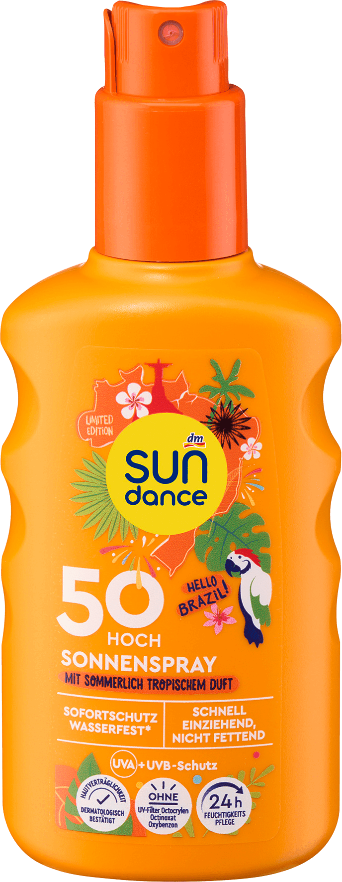 SUNDANCE Zonnespray Pumpspray Hello Brazil SPF 50