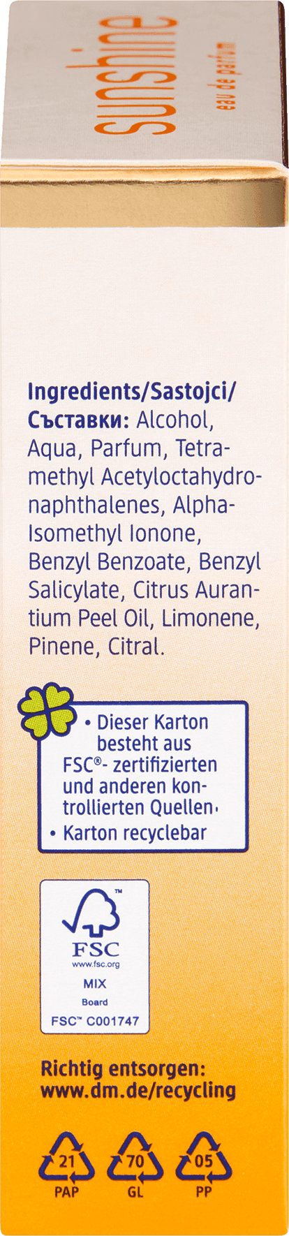 SUNDANCE Sunshine Eau de Parfum - Afbeelding 6