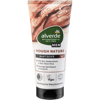 alverde Men Baardzeep Rough Nature