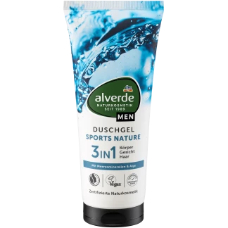 alverde MEN Douchegel Sports Nature 3in1