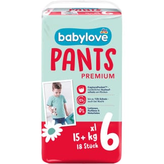 babylove Babybroekjes Premium Maat 6 XL (15+ kg)