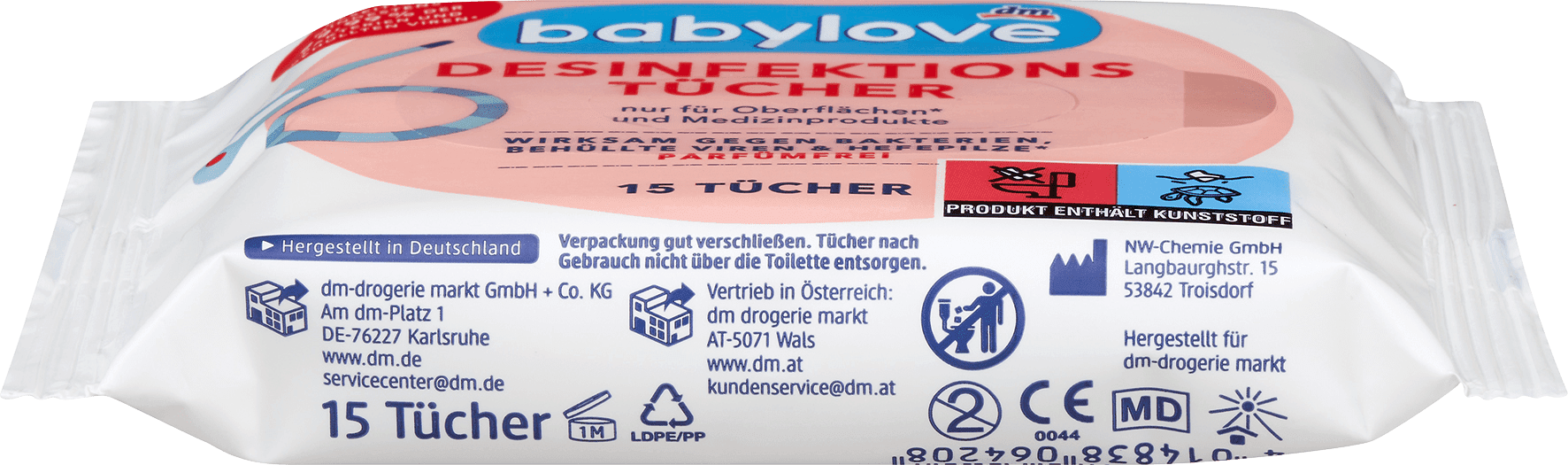 babylove Desinfectiedoekjes - Afbeelding 4