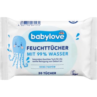 Babylove Billendoekjes Met 99% Water Reismaat