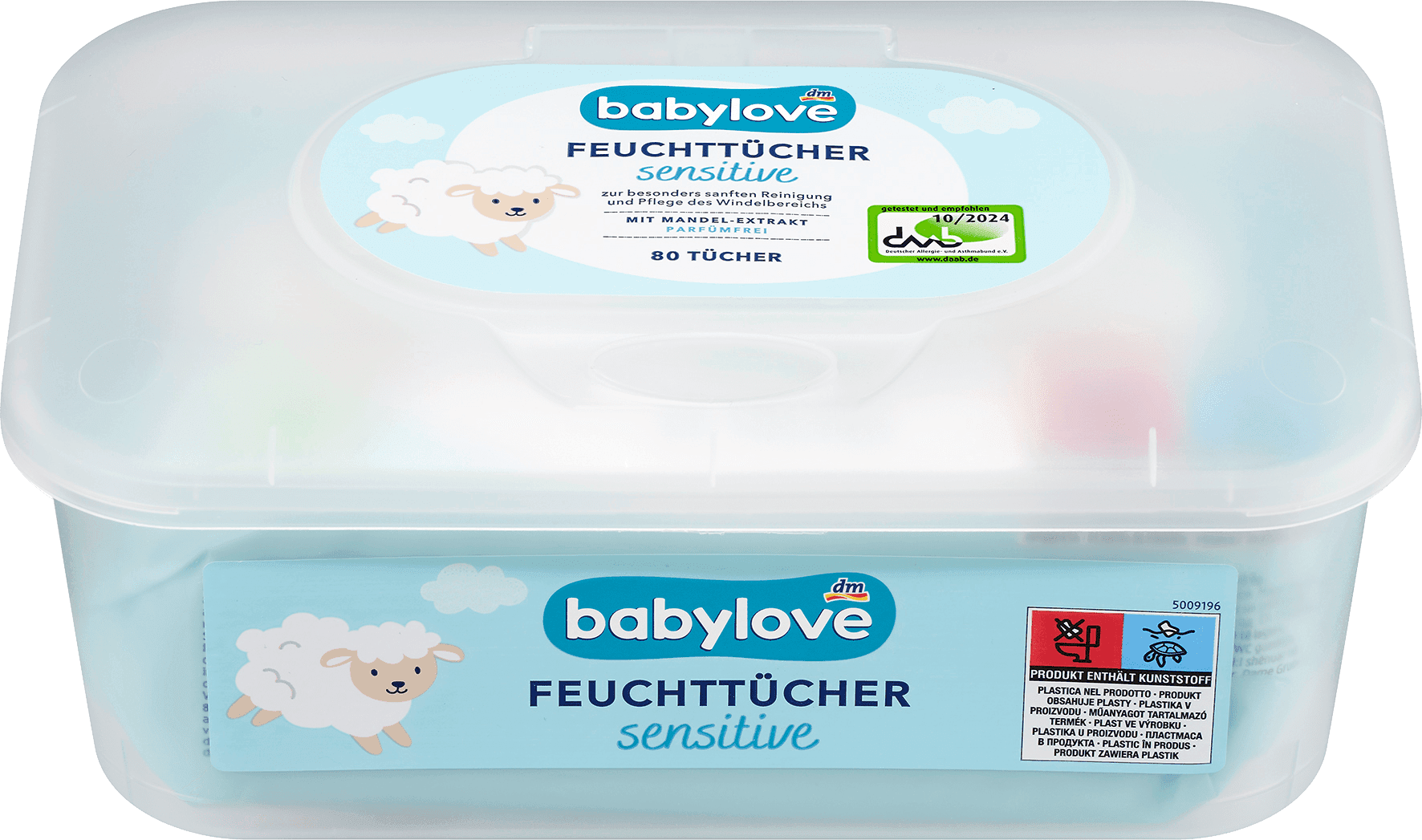 Babylove Sensitive Babydoekjes Box