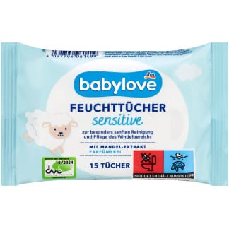 Babylove Billendoekjes Sensitive Reisformaat