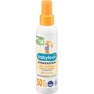 Babylove Sonnenspray Baby Ultra Sensitive SPF 50