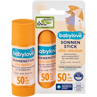 babylove Zonnebrandstick Gezicht Ultra Sensitive SPF 50
