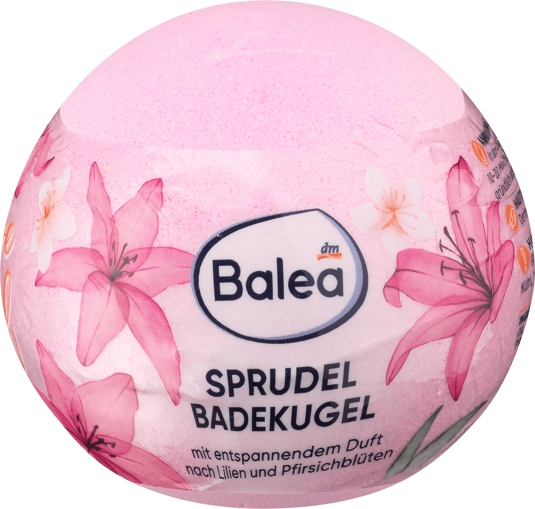Balea Badebombe Keep Smiling Positive Mind - Afbeelding 2