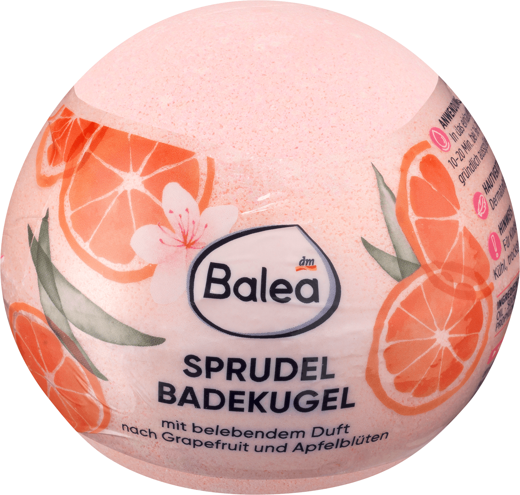 Balea Badebombe Keep Smiling Positive Mind - Afbeelding 3