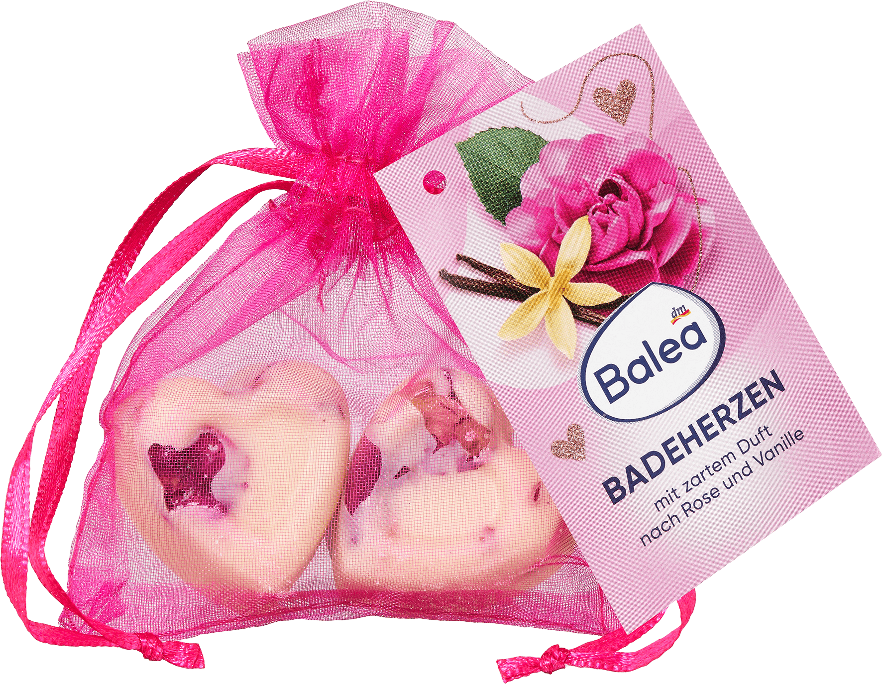 Balea Badeharten Roos Vanille