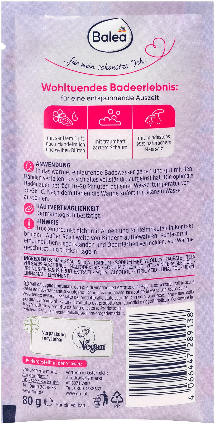 Balea Badzout Voor Jou - Afbeelding 2