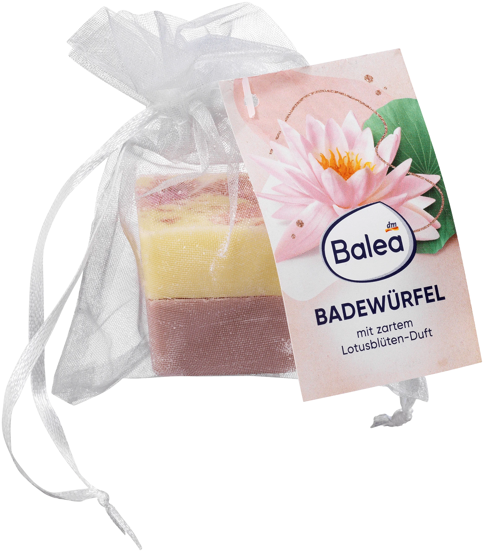 Balea Badtoevoeging Blok Lotus Bloesem & Bosbes - Afbeelding 2