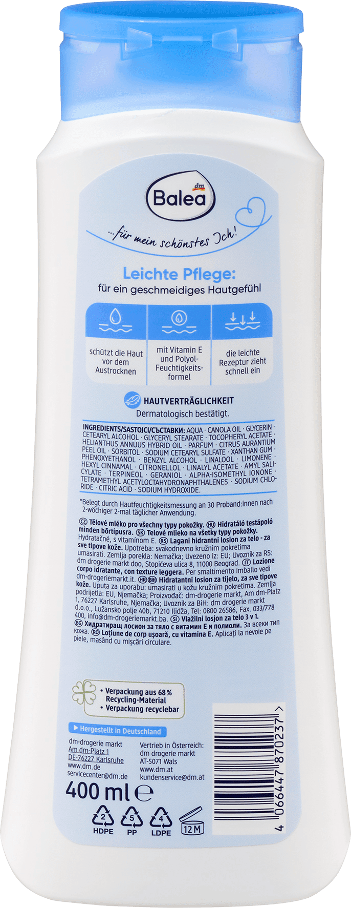 Balea Bodylotion Licht - Afbeelding 2