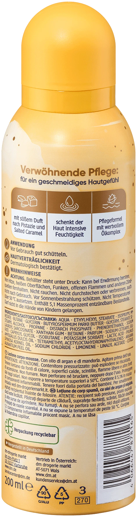 Balea Bodylotion Mousse Beautiful Dreams - Afbeelding 2