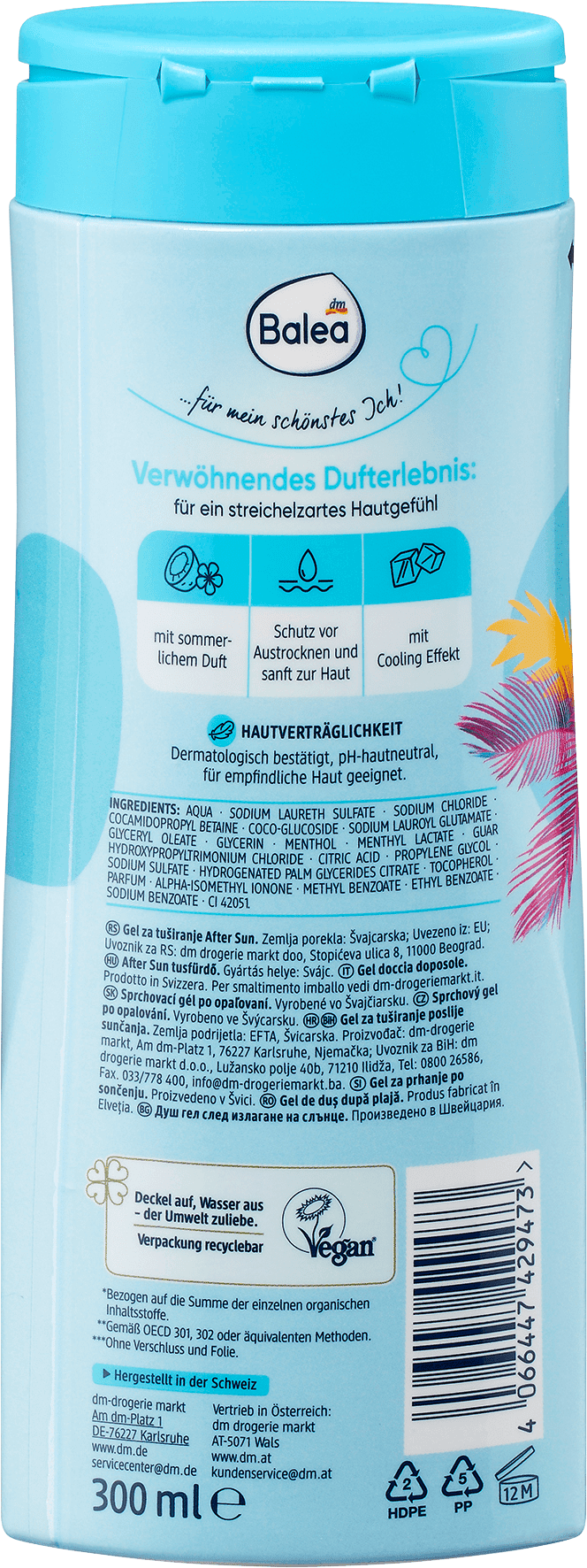 Balea Douchegel After Sun - Afbeelding 2
