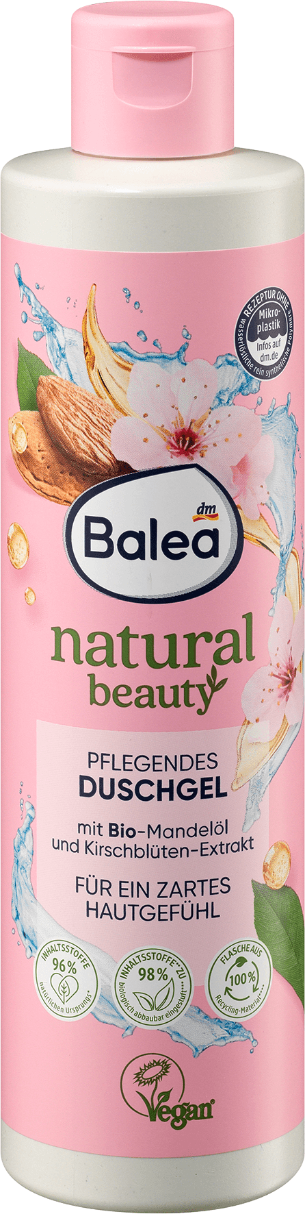 Balea Douchegel Natural Beauty Met Kersenbloesemextract En Amandelolie