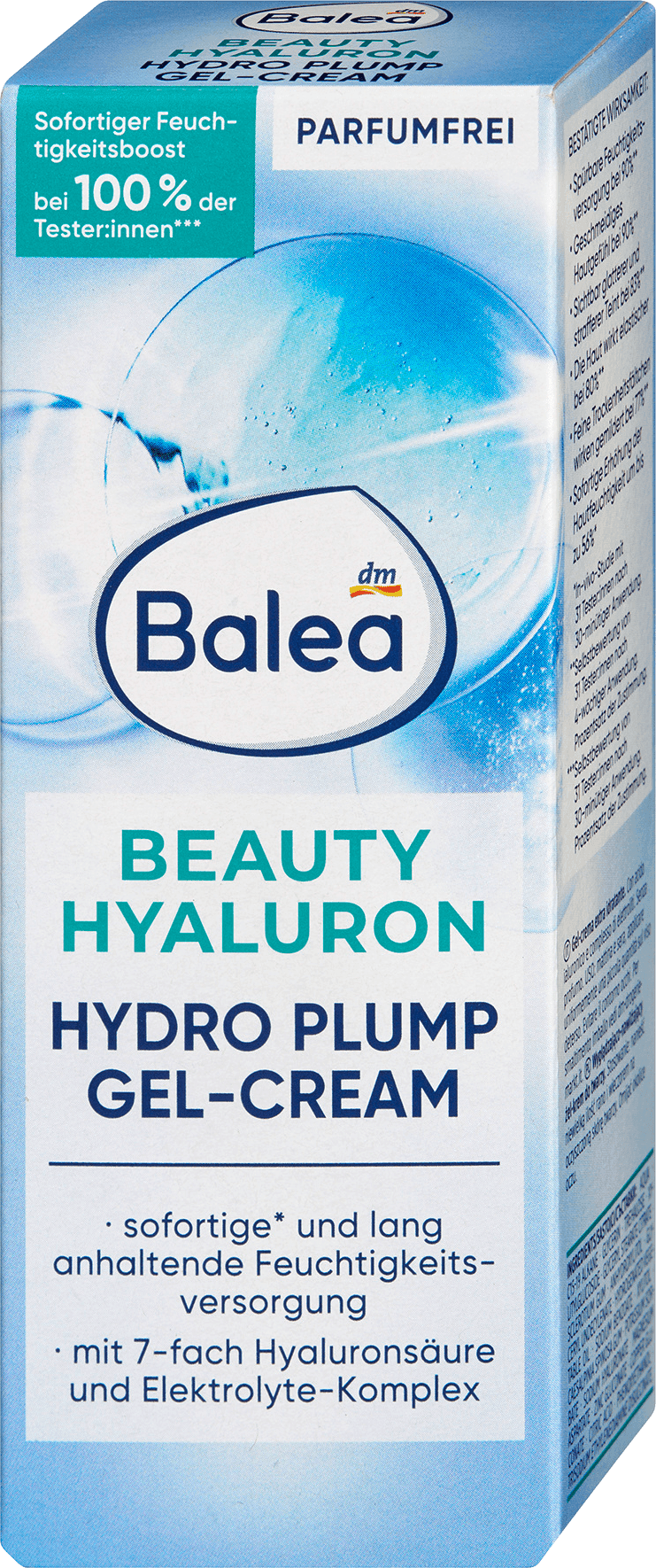Balea Gezichtscrème Gel Beauty Hyaluron Hydro Plump - Afbeelding 2