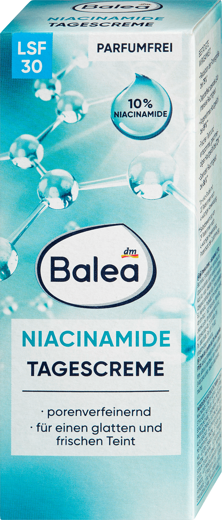 Balea Gezichtscrème Niacinamide SPF 30 - Afbeelding 3