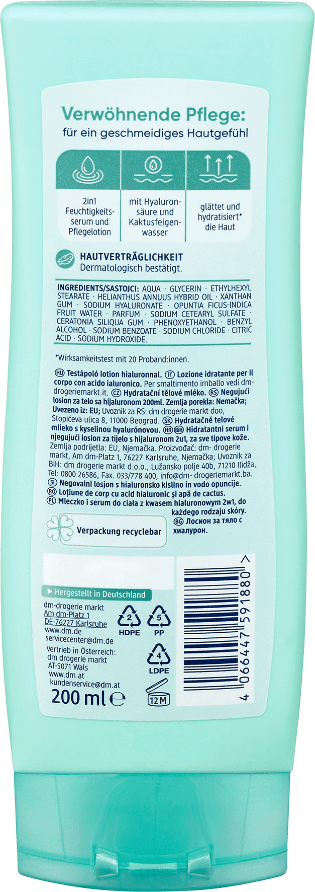 Balea Hyaluron Verzorgende Bodylotion - Afbeelding 2