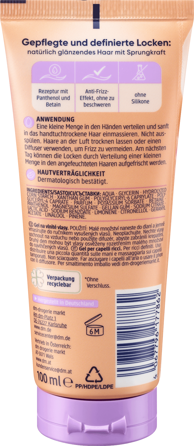 Balea Krullen Crunchgel 150 ml - Afbeelding 2