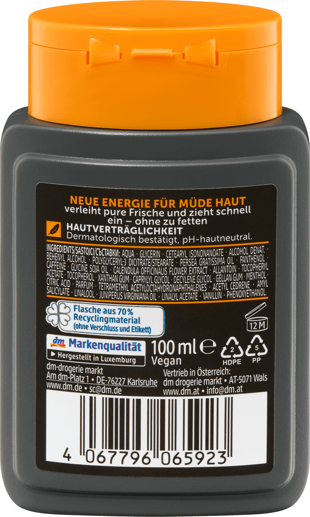 Balea Men Aftershave Balsem Energy - Afbeelding 2