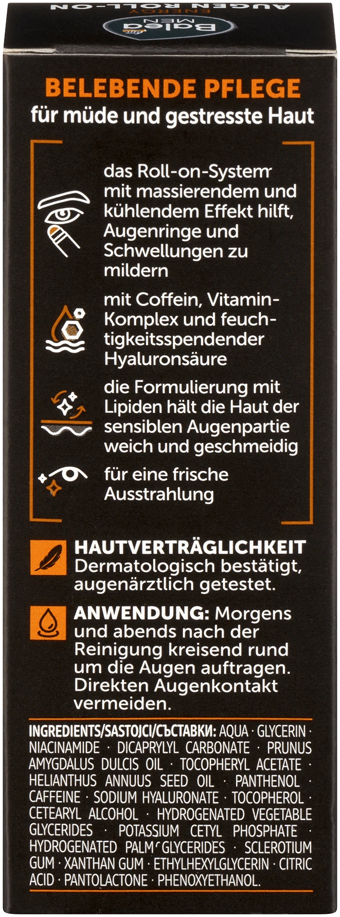 Balea Men Oog Roll-On Energy - Afbeelding 4