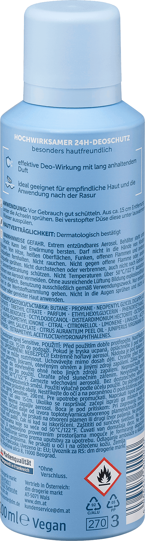 Balea MEN Deospray Sensitive - Afbeelding 2