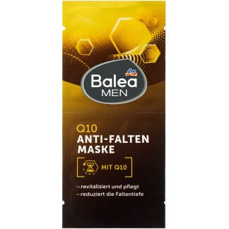 Balea Men Gezichtsmasker Q10 Anti-Rimpel 2x8 ml