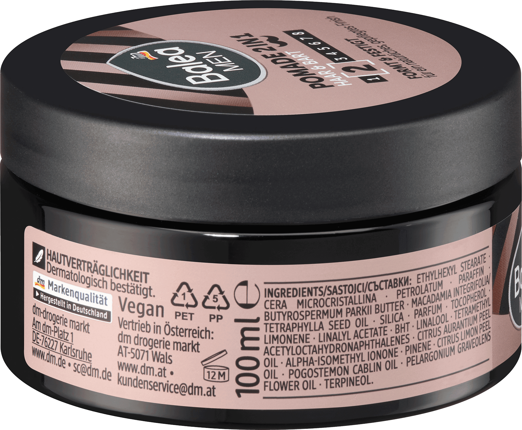 Balea Men Pomade Haar En Baard 2-in-1 - Afbeelding 4
