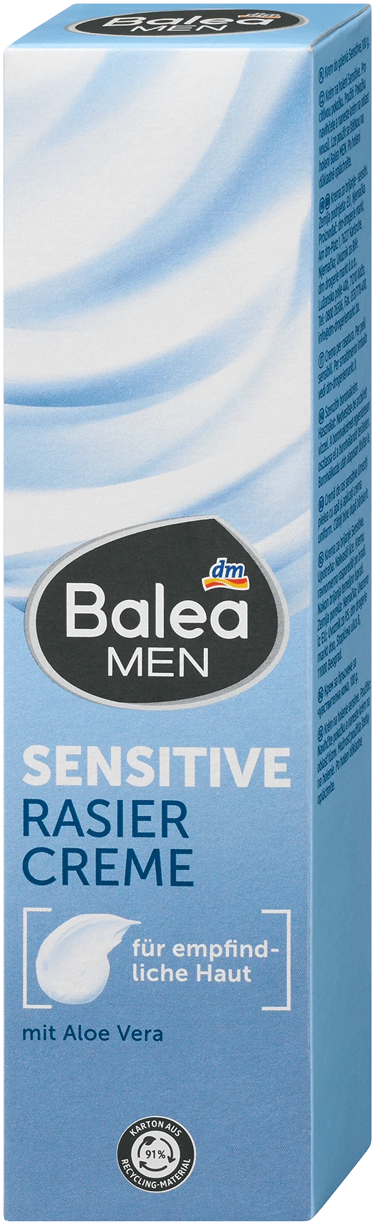 Balea Men Scheercrème Sensitive - Afbeelding 2