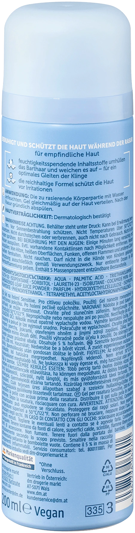 Balea Men Scheergel Sensitive - Afbeelding 4