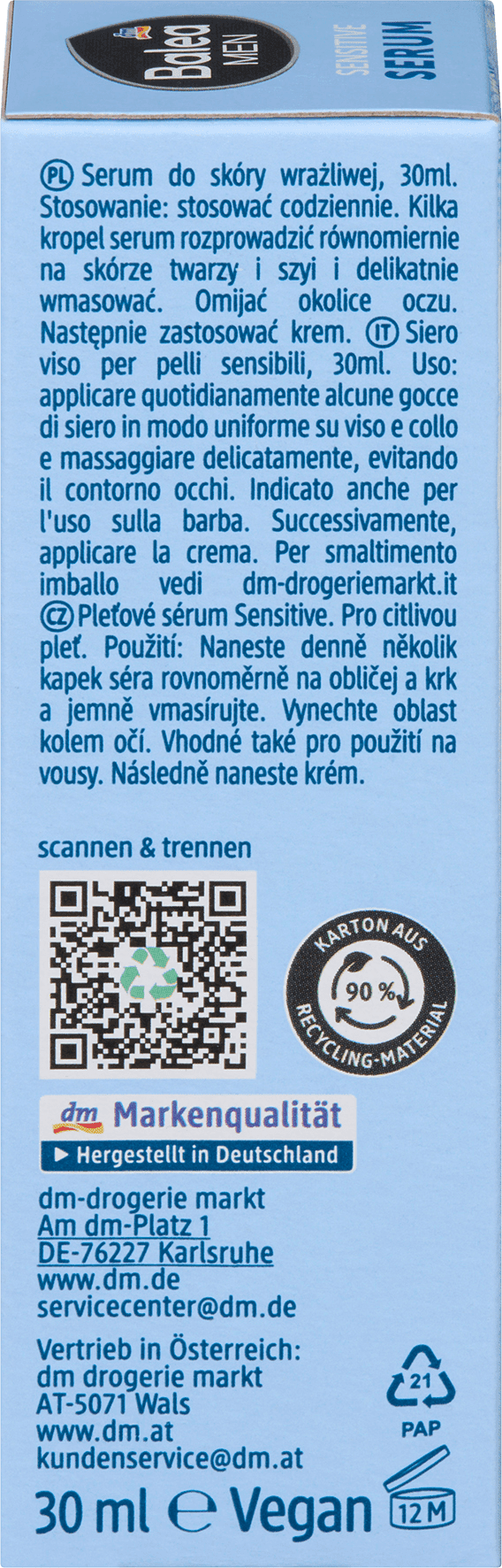 Balea Men Serum Gevoelige Huid - Afbeelding 7