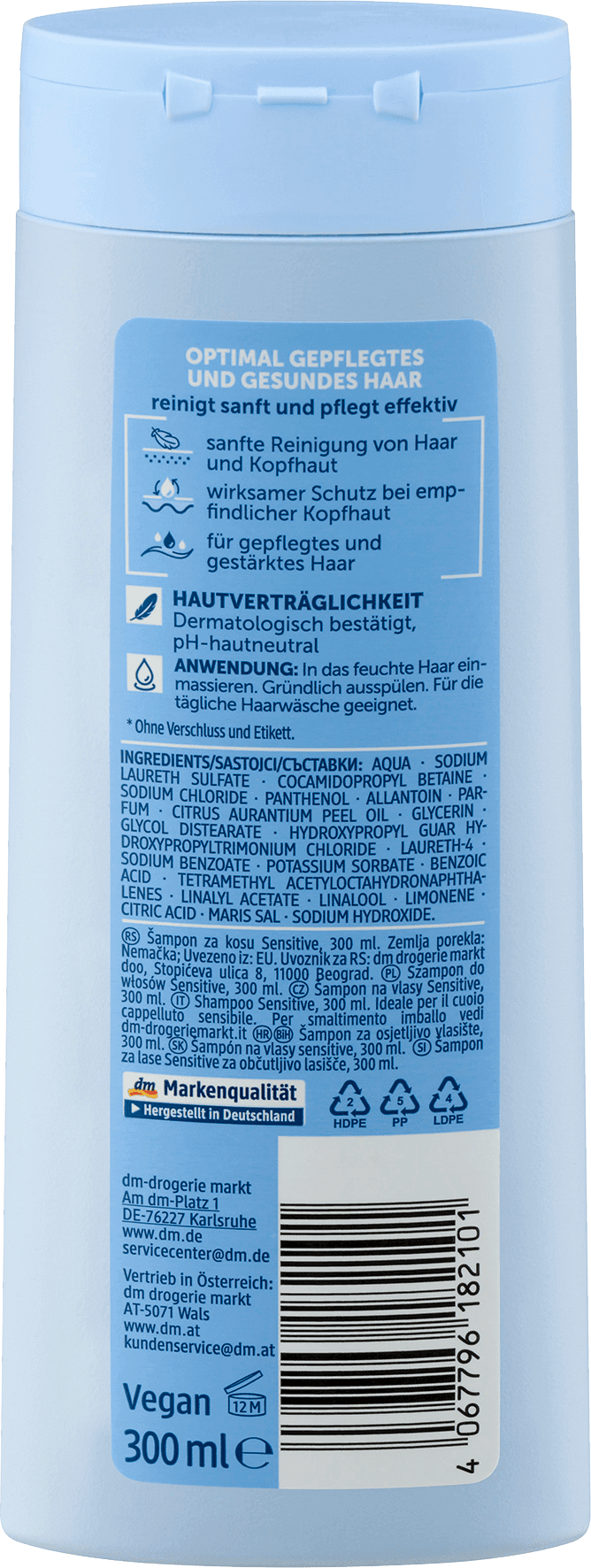 Balea Men Shampoo Sensitive - Afbeelding 2