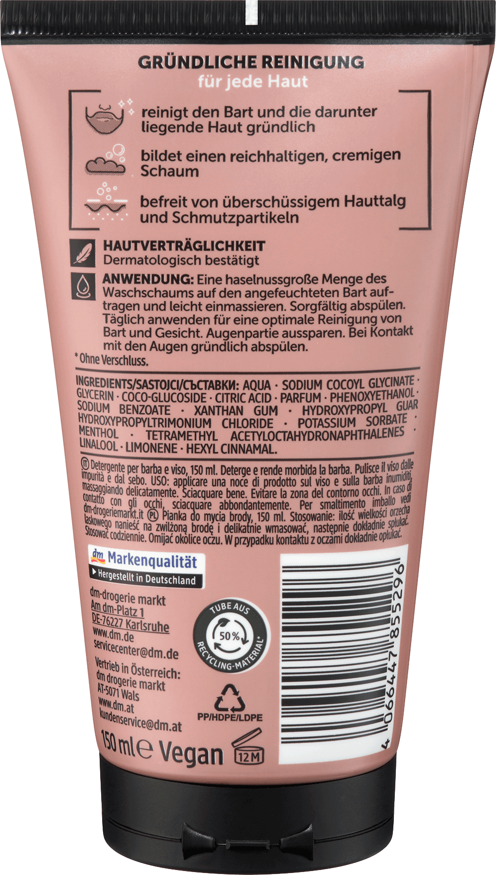 Balea Men Reinigingsschuim - Afbeelding 2